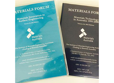 Materials Forum (Vols 26-38)