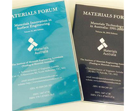 Materials Forum (Vols 26-38)